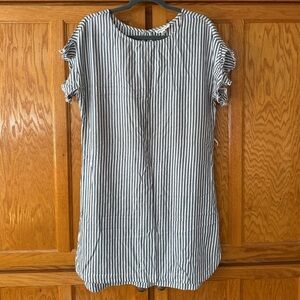 Beach Lunch Lounge Collection Seersucker Sundress Cover Up